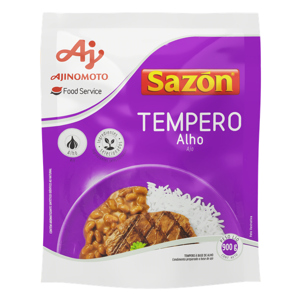 Tempero Sazon Profissional Alho 900g