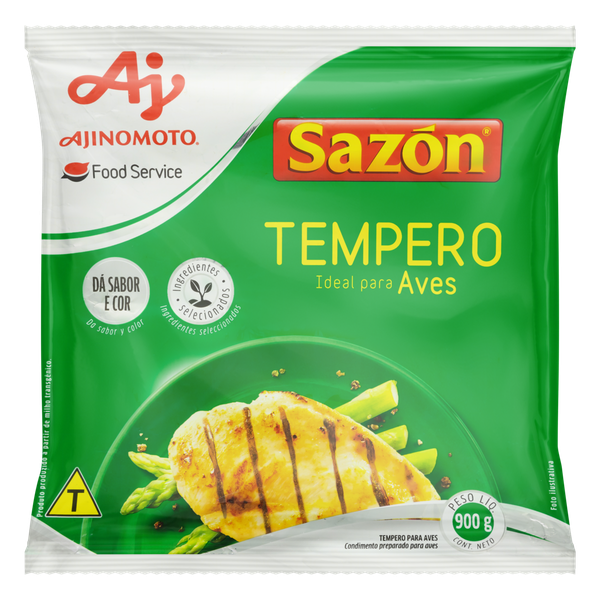 Tempero Sazon Profissional Verde 900g