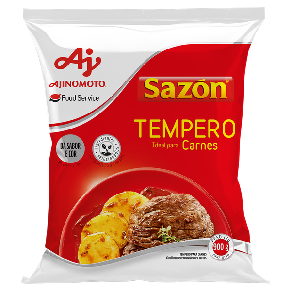 Tempero Sazon Profissional Vermelho 900g
