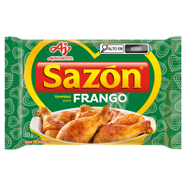 Tempero Sazon Verde Aves 60g