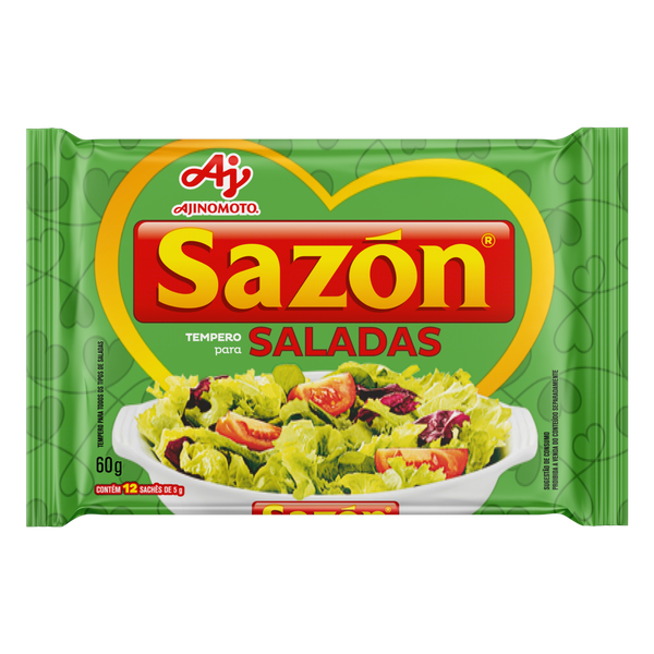 Tempero Sazon Verde Salada 60g