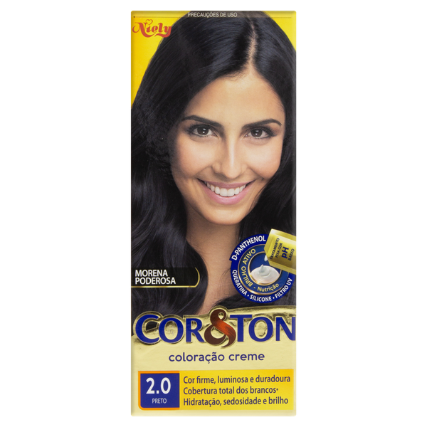 Coloração Niely Cosméticos Cor & Ton Mega Colors 2.0 Preto