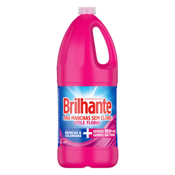 Tira Manchas Líquida Brilhante San Floral 2L