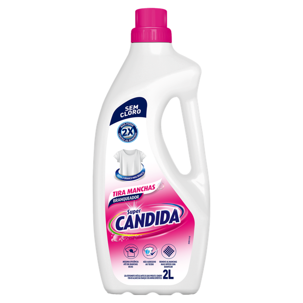 Tira Manchas Líquido Cândida Super Branq 2L