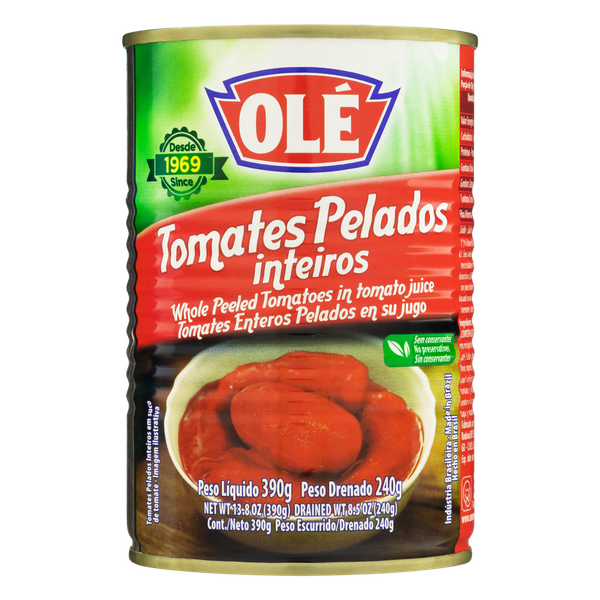 Tomate Pelado Olé Inteiro Lata 240g