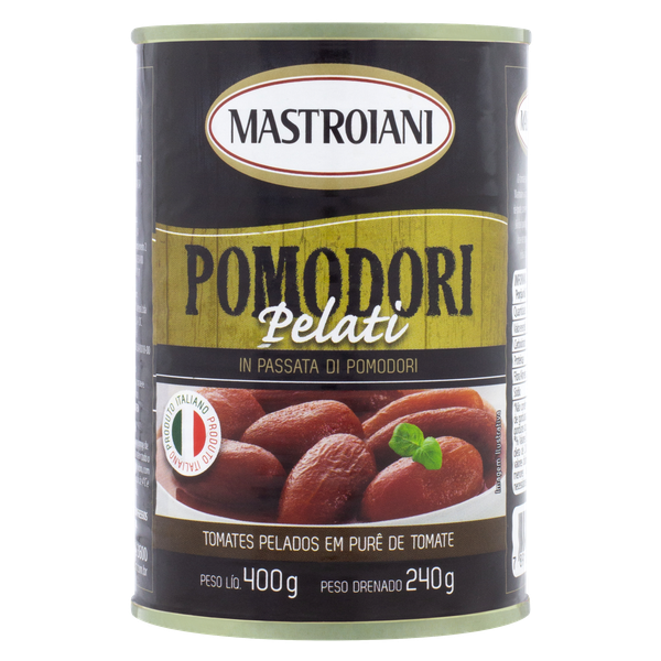 Tomate Pelado Mastroiani Pomodori 400g