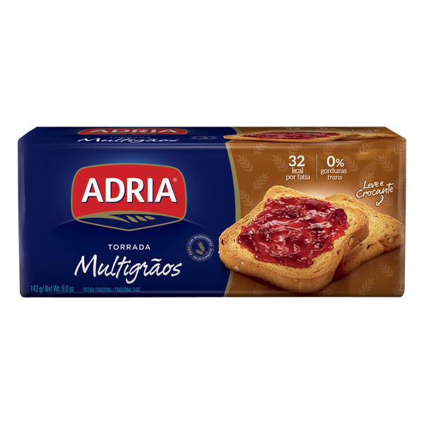 Torrada Adria Multigrãos 142g