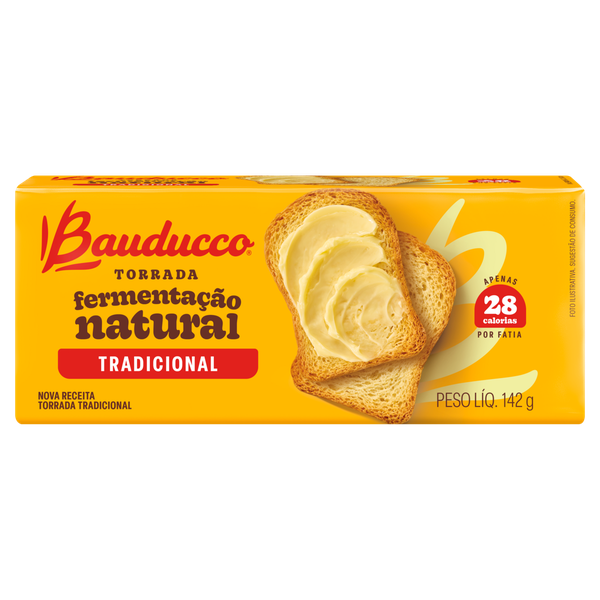 Torrada Bauducco Tradicional Salgada 142g
