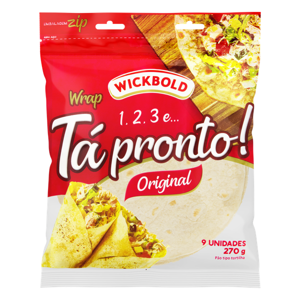 Tortilha Wickbold Wrap Original 270g