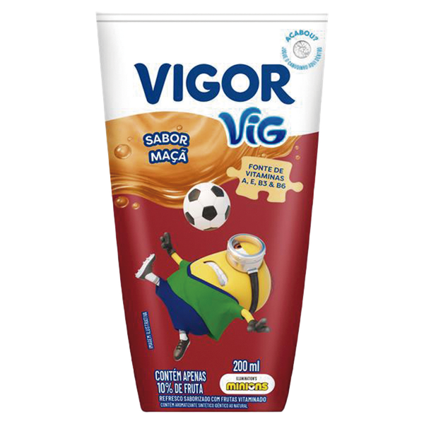 Bebida Láctea Vigor Turma Maçã 200ml