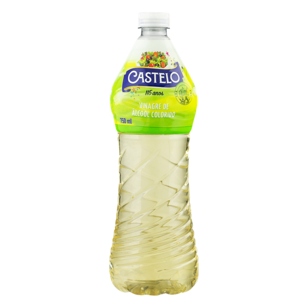 Vinagre Castelo Álcool Colorido 750ml