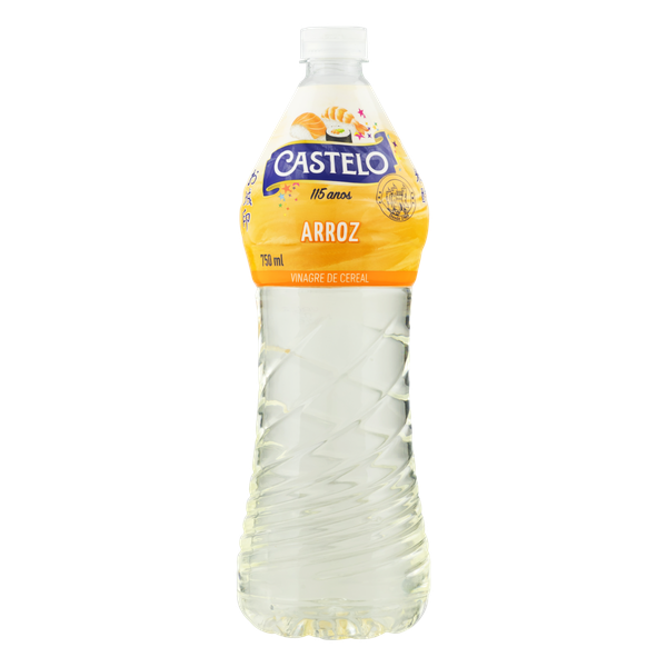 Vinagre Castelo Arroz 750ml