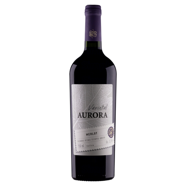 Vinho Brasileiro Aurora Merlot 750ml