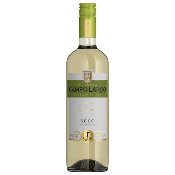 Vinho Brasileiro Campo Largo Branco Seco 750ml