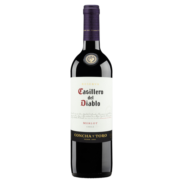 Vinho Chileno Casillero Del Diablo Merlot 750ml