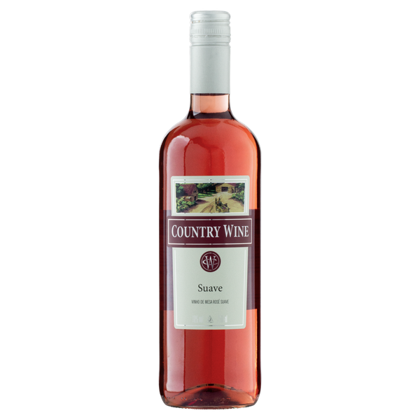 Vinho Brasileiro Country Wine Rosé Suave 750ml