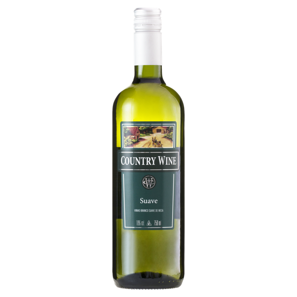 Vinho Brasileiro Country Wine Branco Suave 750ml