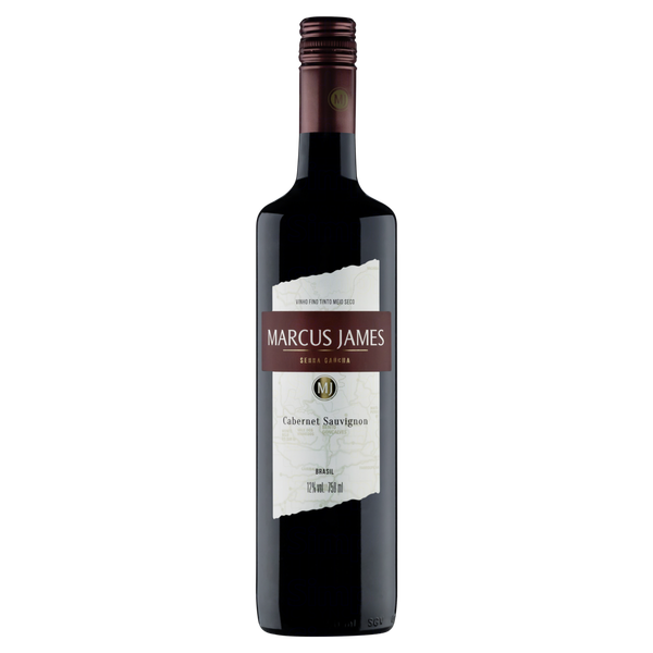 Vinho Brasileiro Marcus James Tinto Cabernet Sauvignon 750ml