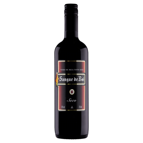 Vinho Brasileiro Sangue Boi Tinto Seco 750ml