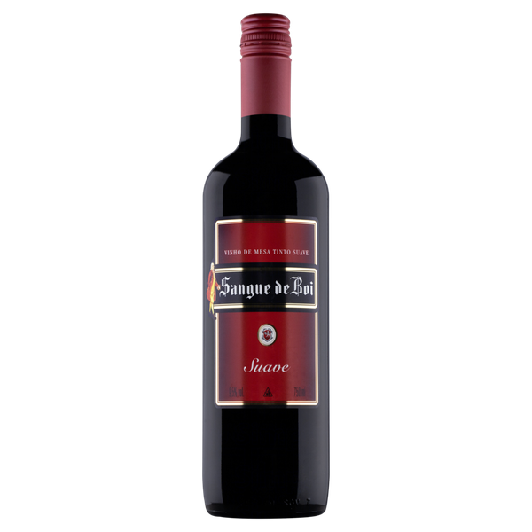 Vinho Brasileiro Sangue de Boi Tinto Suave 750ml