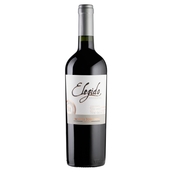 Vinho Uruguaio Montes Toscanini Elegido Tinto Tannat e Merlot 750ml