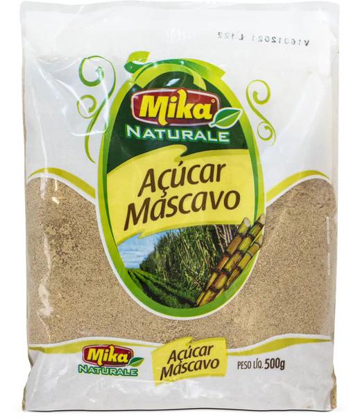 ACUCAR MASCAVO MIKA PCT 500G