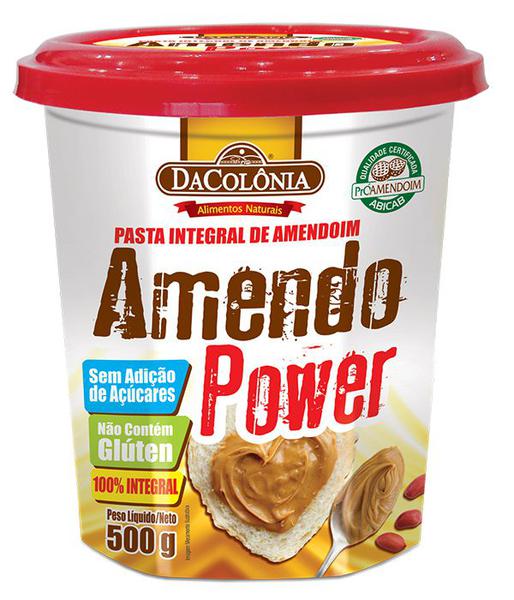AMENDOPOWER PASTA DE AMENDOIM DACOLONIA