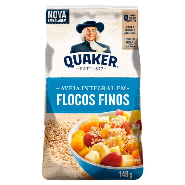 AVEIA QUAKER FLOCOS FINO 148G