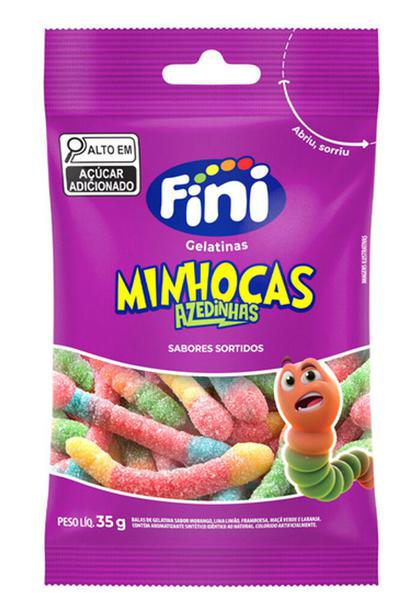 BALA FINI GELATINA MINHOCA AZED 35G
