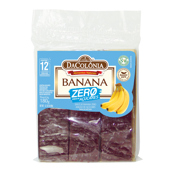 BANANA ZERO DACOLONIA180G