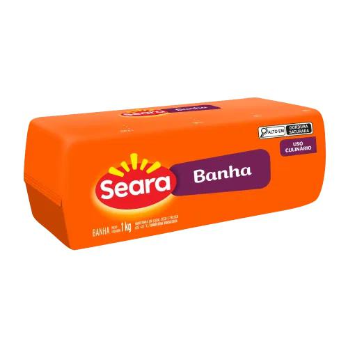 BANHA SUINA SEARA 1KG