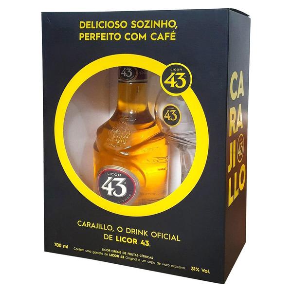 BEB LICOR 43 DIEGO ZAMORA C/COPO 700ML