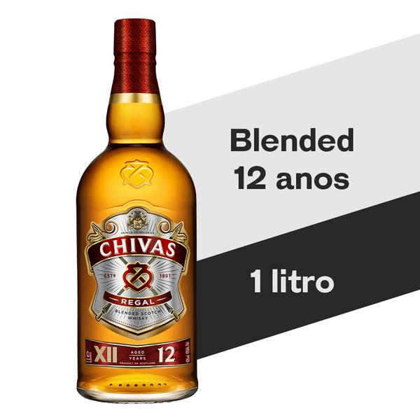 BEB WHISKY CHIVAS REGAL 12 ANOS 1L