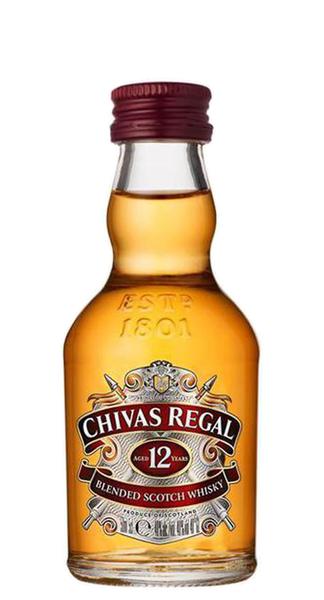 BEB. WHISKY CHIVAS REGAL 12 ANOS MINI 50