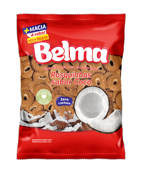BISC BELMA ROSQUINHA 500G COCO