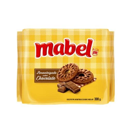 BISC MABEL AMANTEIGADO 300G CHOCOLATE