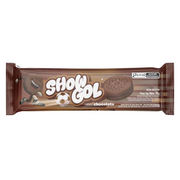 BISC RECH SHOW GOL 76G CHOCOLATE