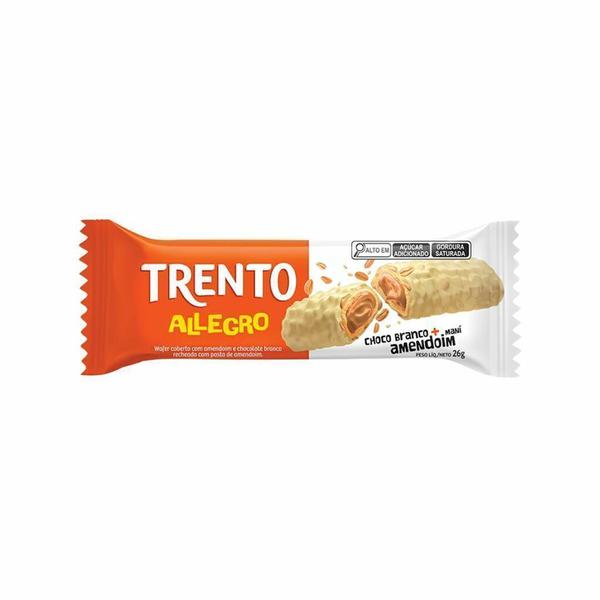 BISC TRENTO ALLEGRO 26G CHOCO BRANCO AME
