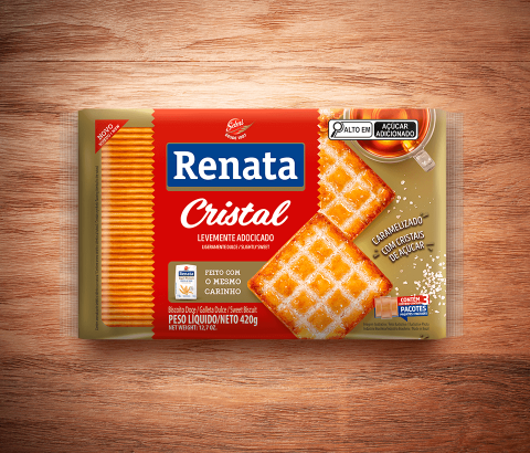 BISC LAMINADO RENATA CRISTAL 420G