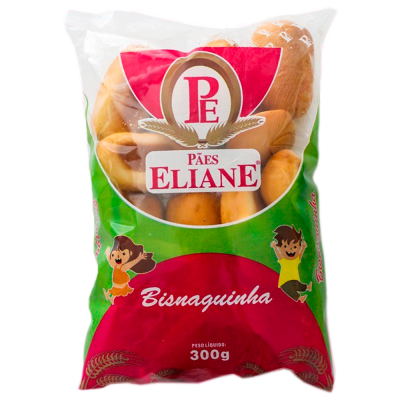 PAO BISNAGUINHA ELIANE 300G