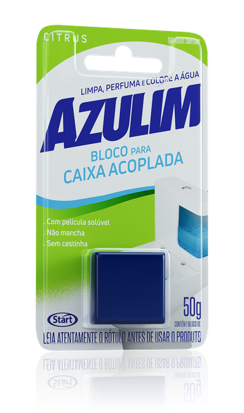 BLOCO CAIXA ACOPLADA AZULIM 50G CITRUS
