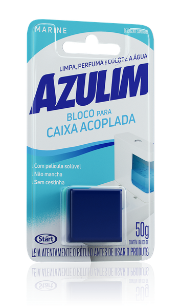 BLOCO CAIXA ACOPLADA AZULIM 50G MARINE