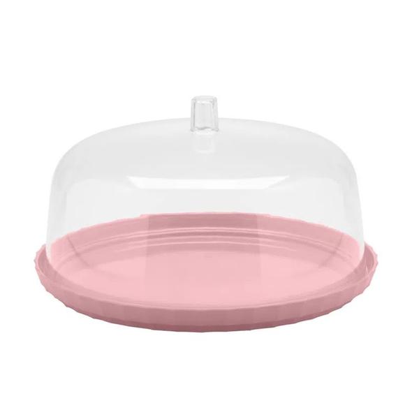 BOLEIRA FESTA <OU> 30CM ROSA QUARTZ FECH