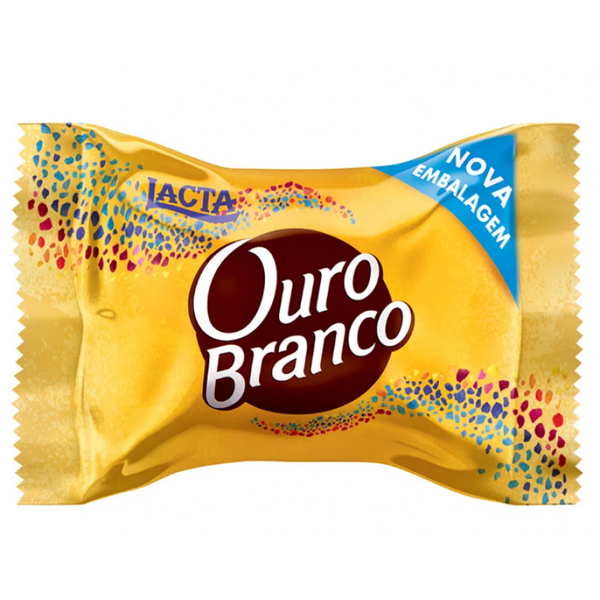 BOMBOM OURO BRANCO UND