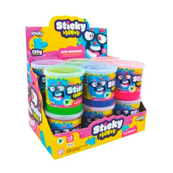 BRINQ AMOEBA STICKY GLITTER R.020