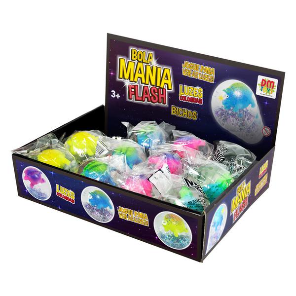 BRINQ BOLA MANIA FLASH BICHOS R.DMT6927