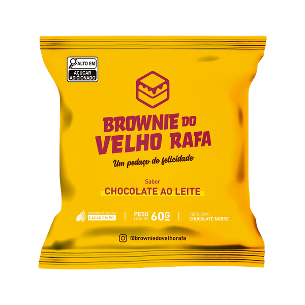 BROWNIE VELHO RAFA 60G CHOC AO LEITE