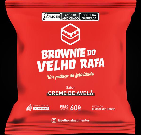 BROWNIE VELHO RAFA 60G CREME DE AVELA