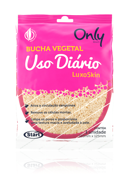BUCHA VEGETAL LUXO SKIN ROSA ONLY