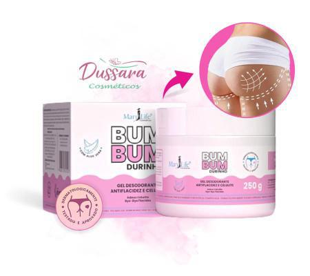 BUMBUM DURINHO GEL ANTIFLACIDEZ 250G MAR